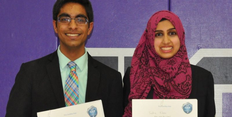 Two West Students Selected to Compete at International Science Fair