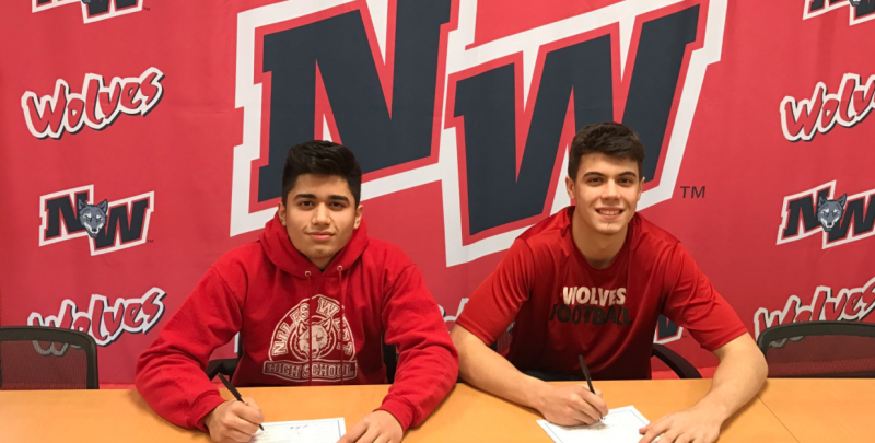 From Wolves to Eagles: Niles West Athletes Participate in National Signing Day