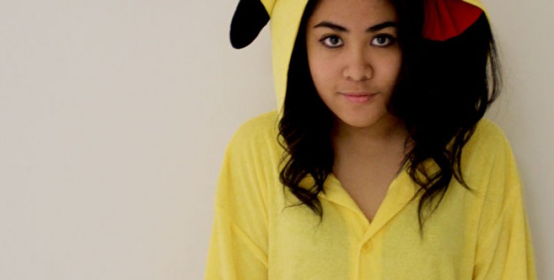 The Girl Behind the Pikachu Suit