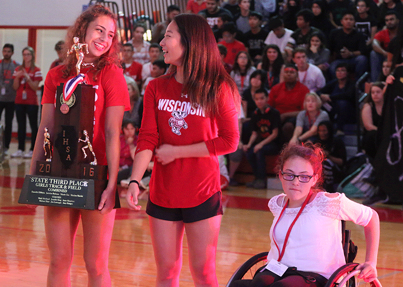 Photo by Sophia George Homecoming Pep Assembly 2016-2017