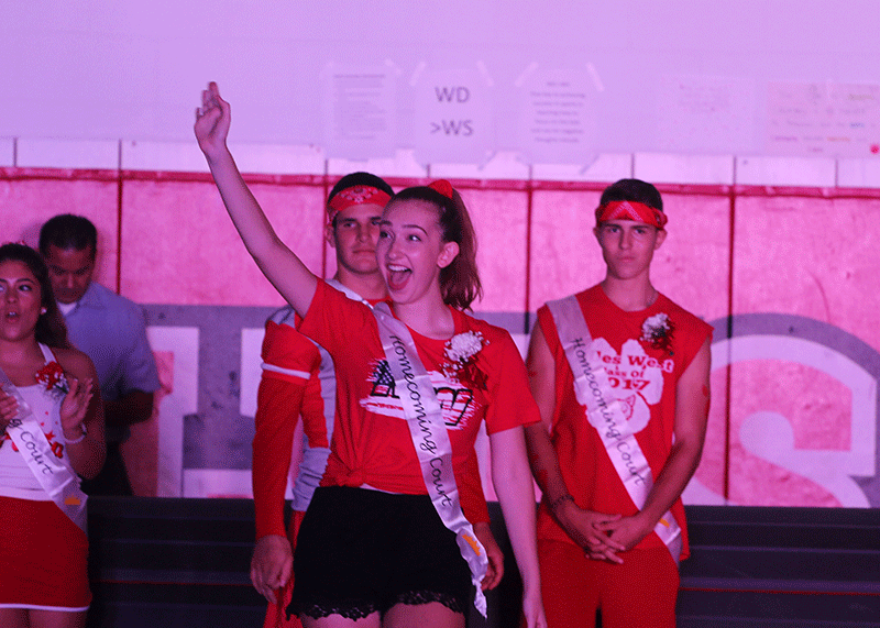 Photo by Sophia George Homecoming Pep Assembly 2016-2017