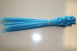 A bundle of zip-ties confisicated by the Deans.