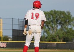 Michael Gunartt is only the fourth freshman to play baseball at the varsity level. Photo by Emily Butera
